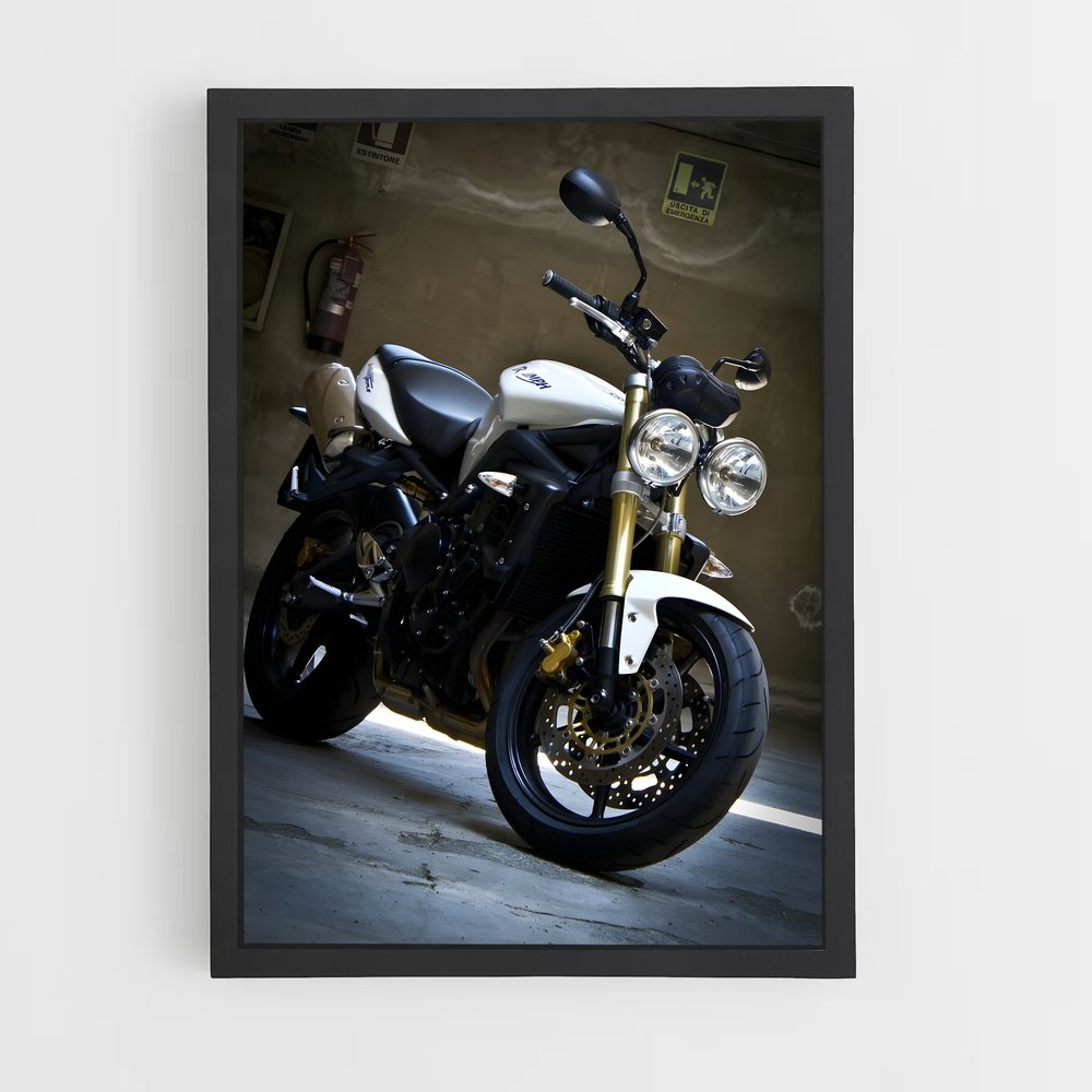 Poster élégant Street Triple R – affiche Triumph (vue 2)